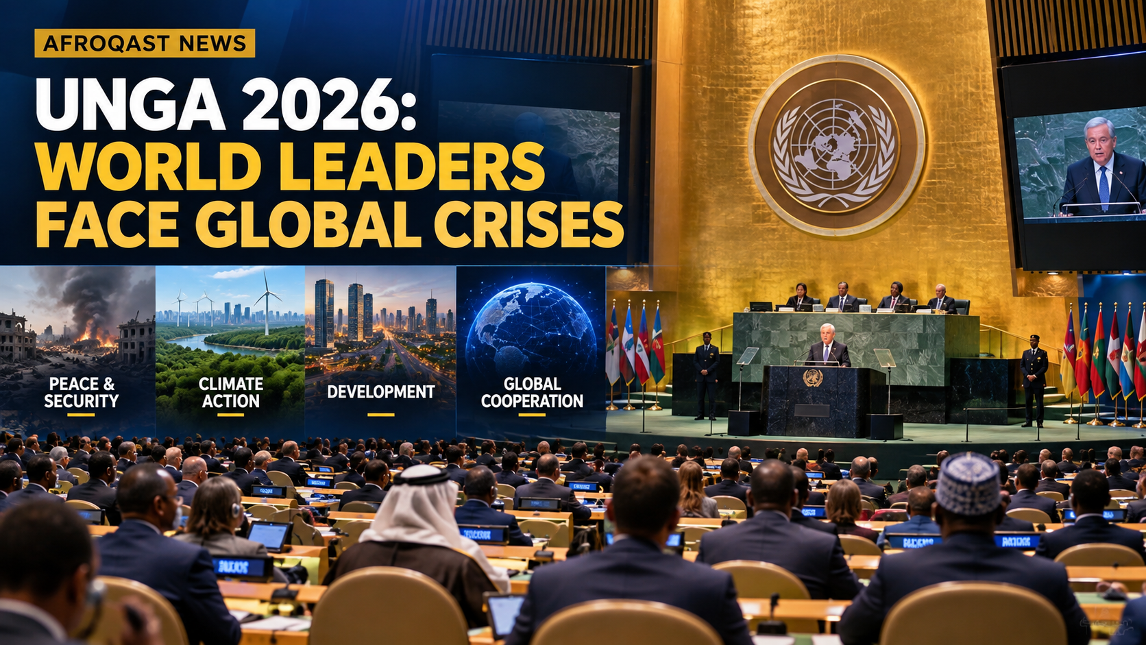 UNGA 2026: World Leaders Face Global Challenges